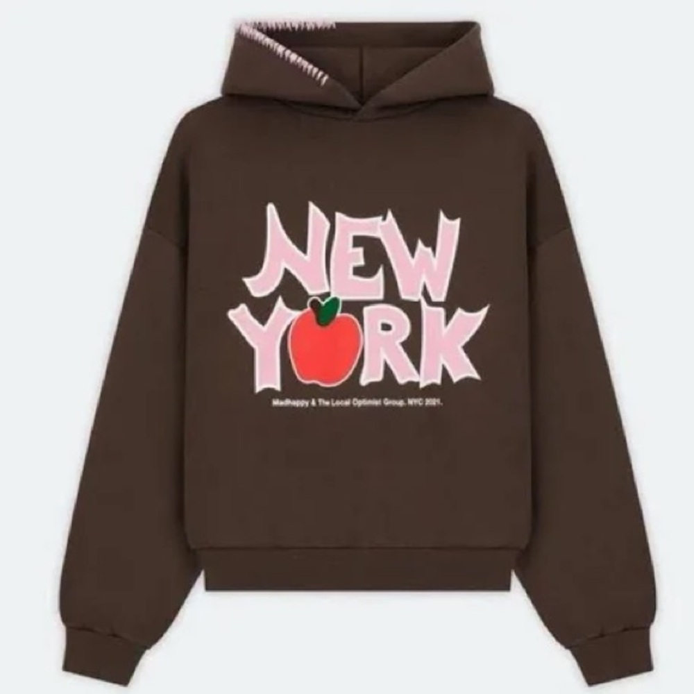 Madhappy NYC Exclusive Brown Hoodie